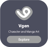 Custom character art and manga style digital art commission by concept artist Imeji Shop on Vgen.